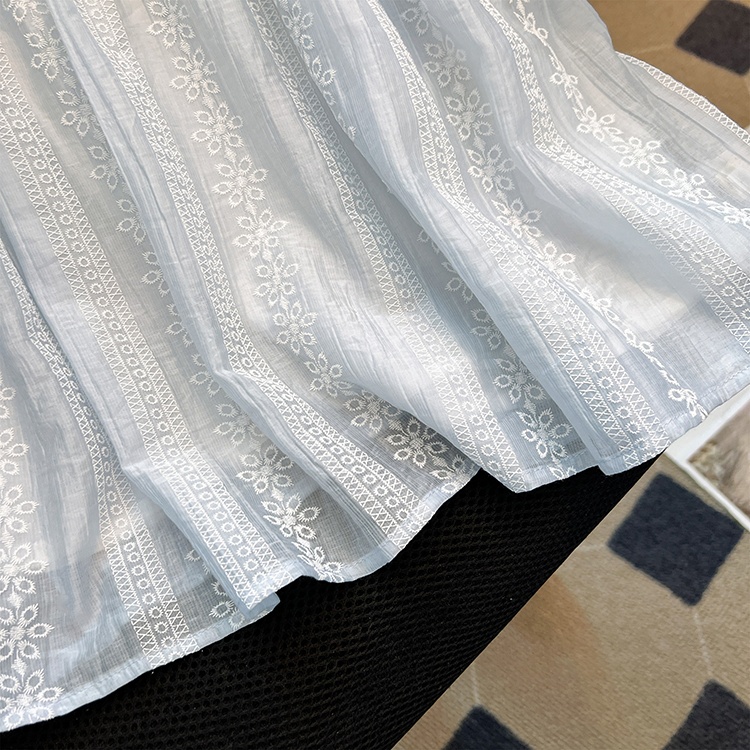 Doll collar sleeveless small shirt summer tops for women