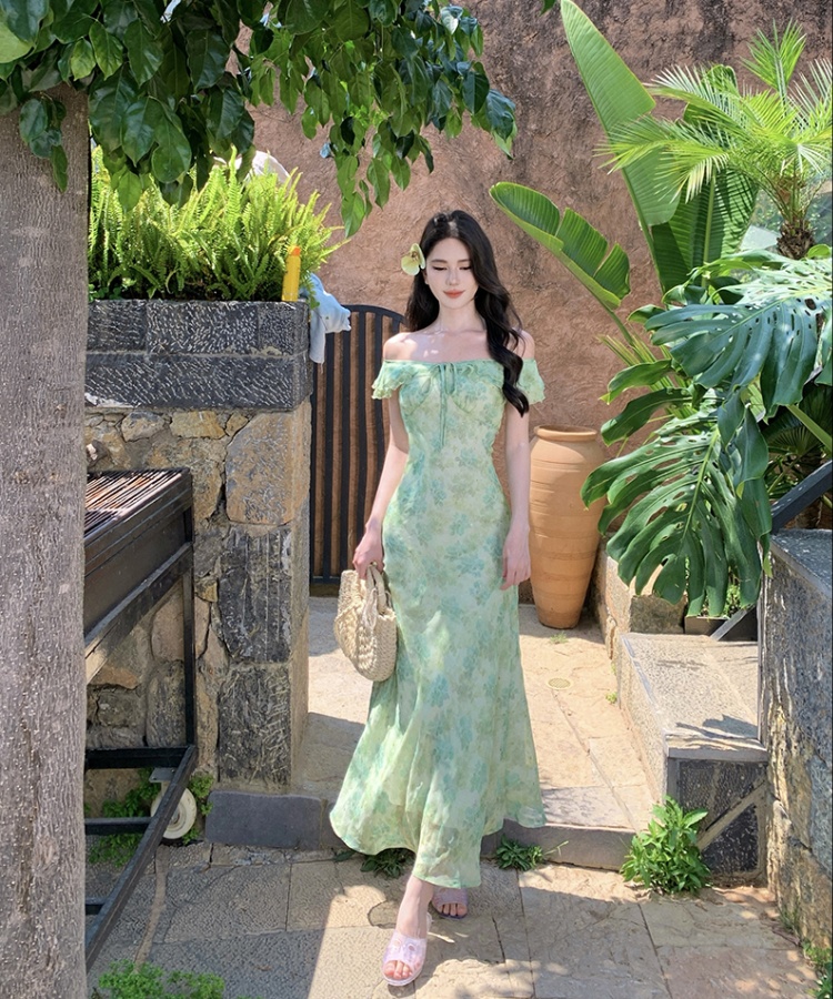 Vacation tender fresh temperament dress for women