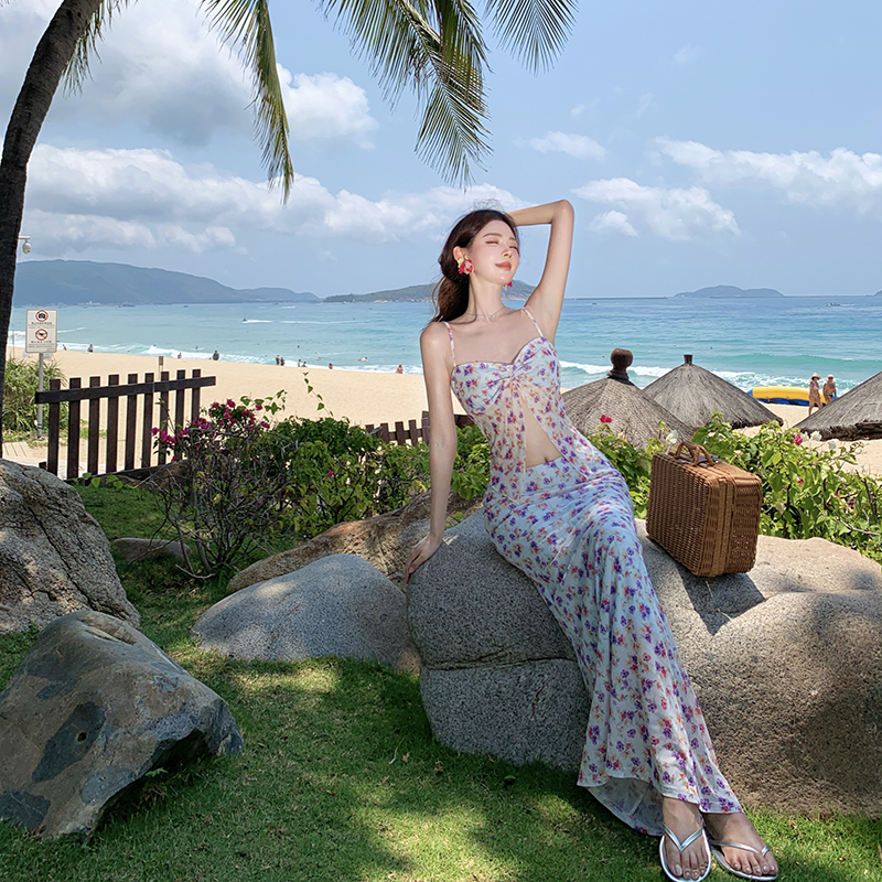 Island flair fashion high waist short skirt a set