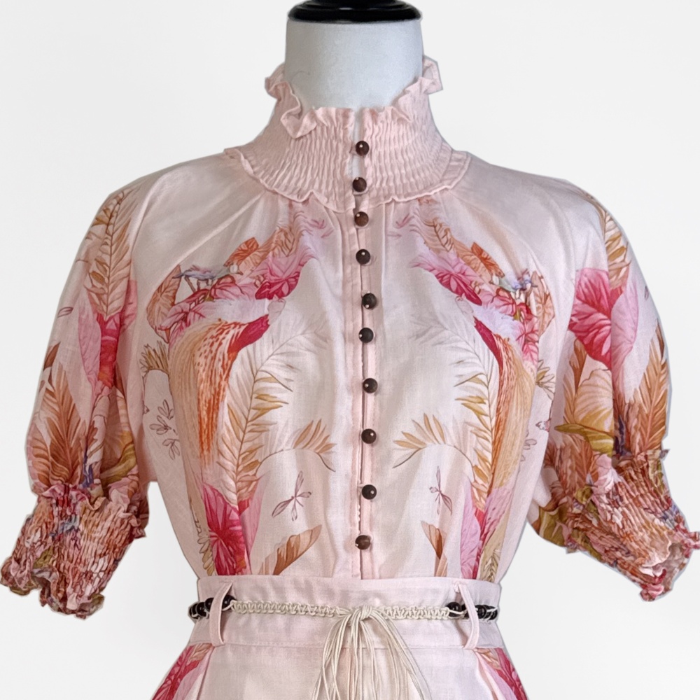 Retro beading shirt fashion summer shorts a set