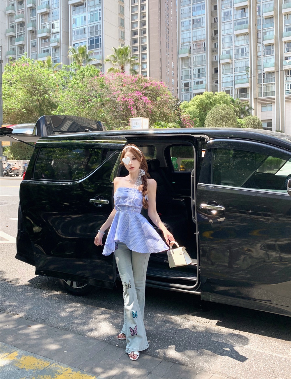 Summer tops irregular small shirt for women