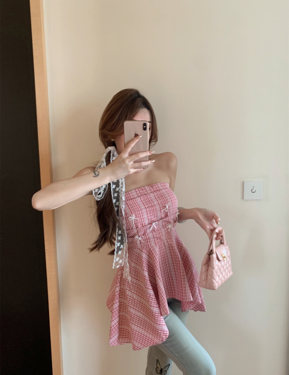 Summer tops irregular small shirt for women