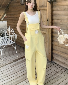 Summer maiden work clothing Korean style long pants a set
