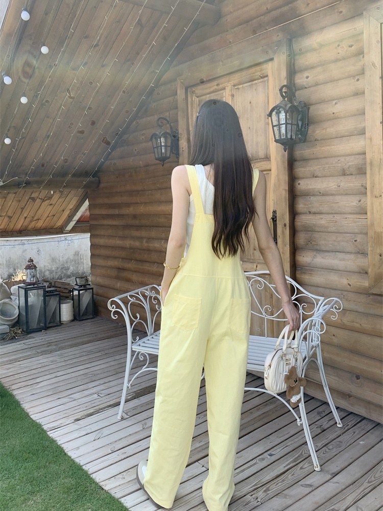 Summer maiden work clothing Korean style long pants a set