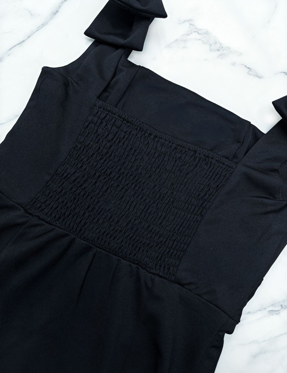 European style temperament bow pure dress
