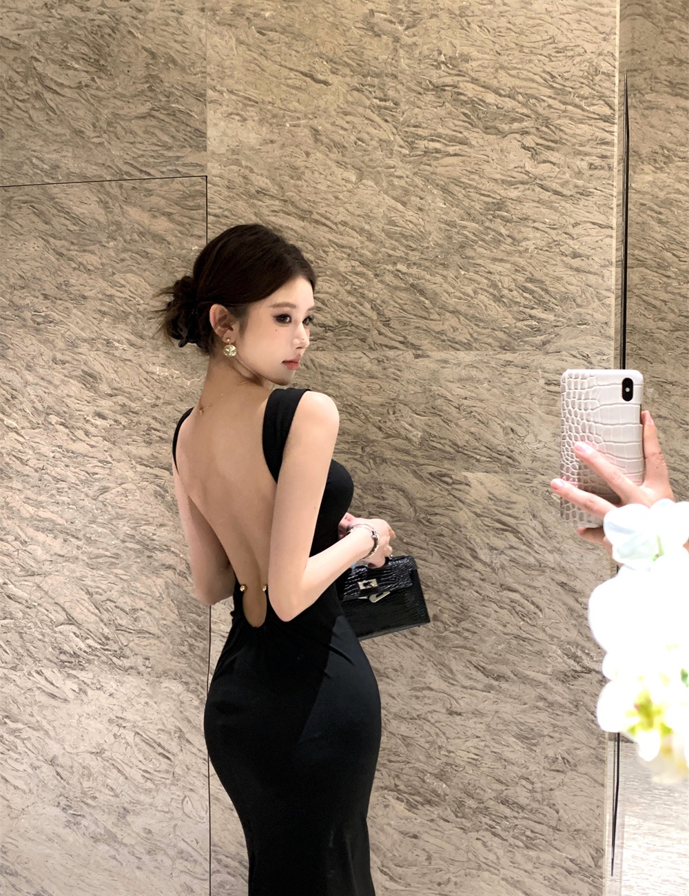 Summer sexy halter slim dress