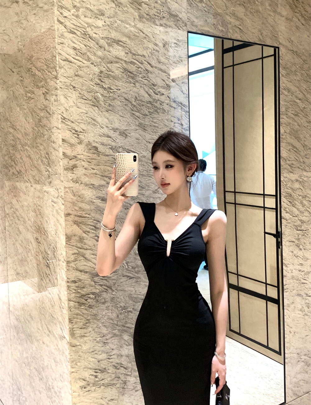 Summer sexy halter slim dress
