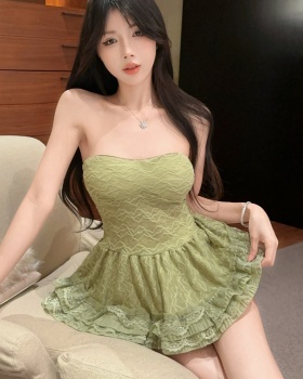 With chest pad tops France style shirts for women