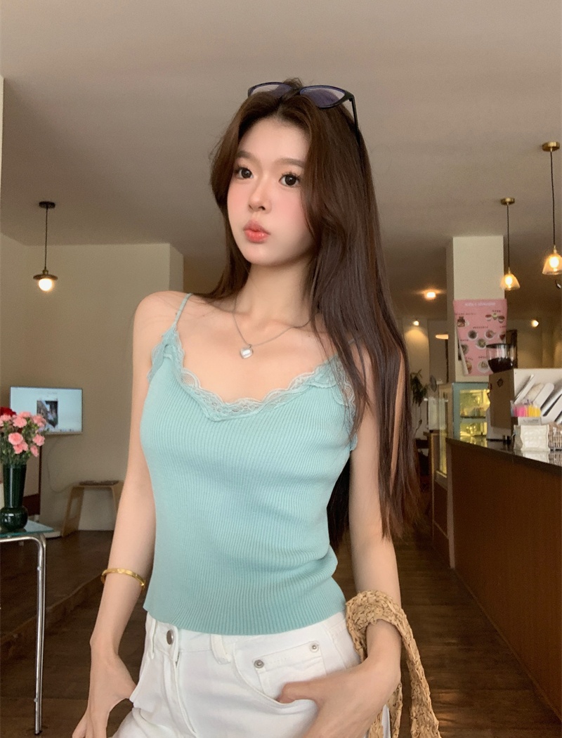 Slim beauty back small sling enticement vest for women
