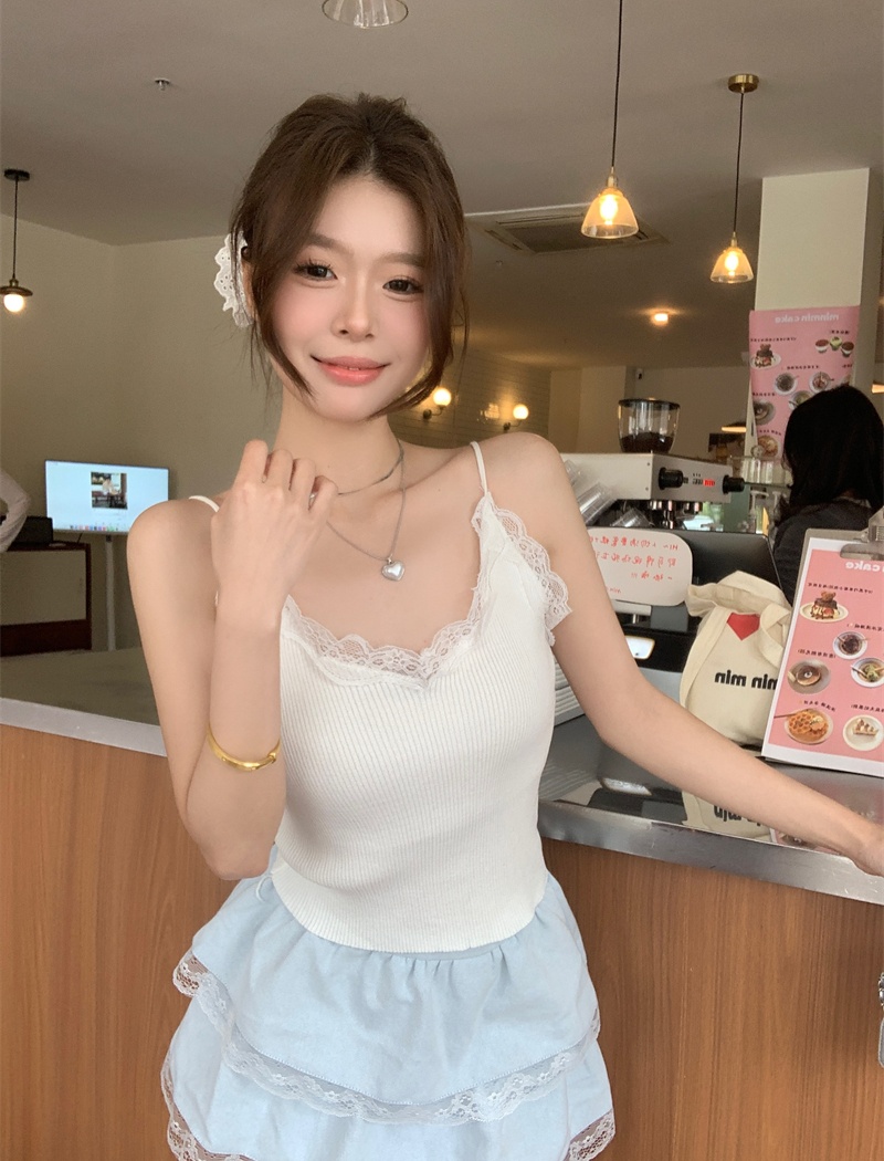 Slim beauty back small sling enticement vest for women