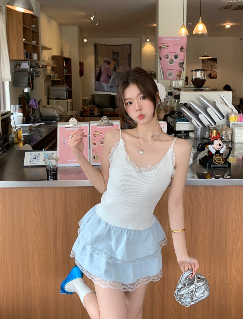 Slim beauty back small sling enticement vest for women