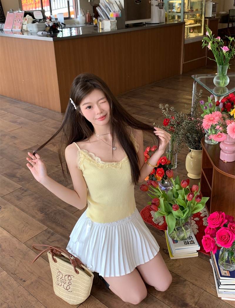 Slim beauty back small sling enticement vest for women