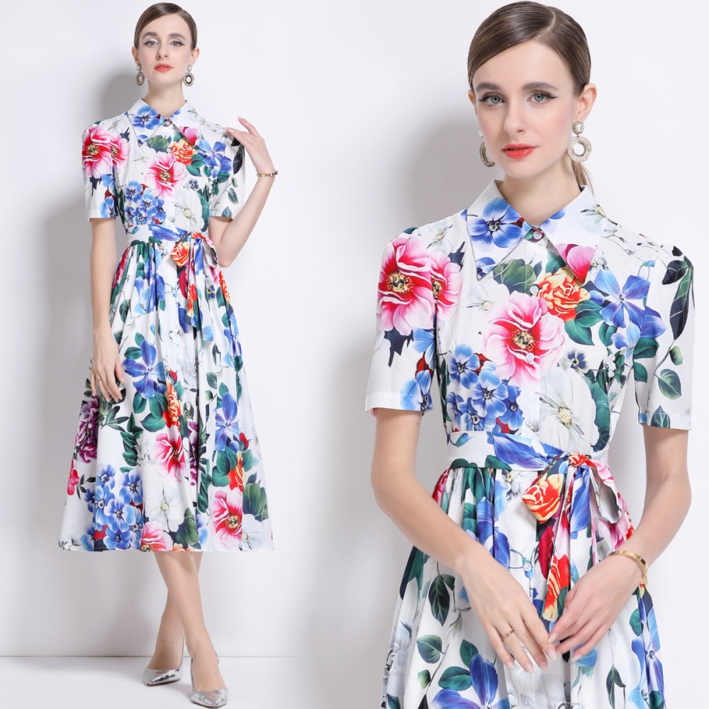 Slim sleeveless big skirt halter gauze long dress
