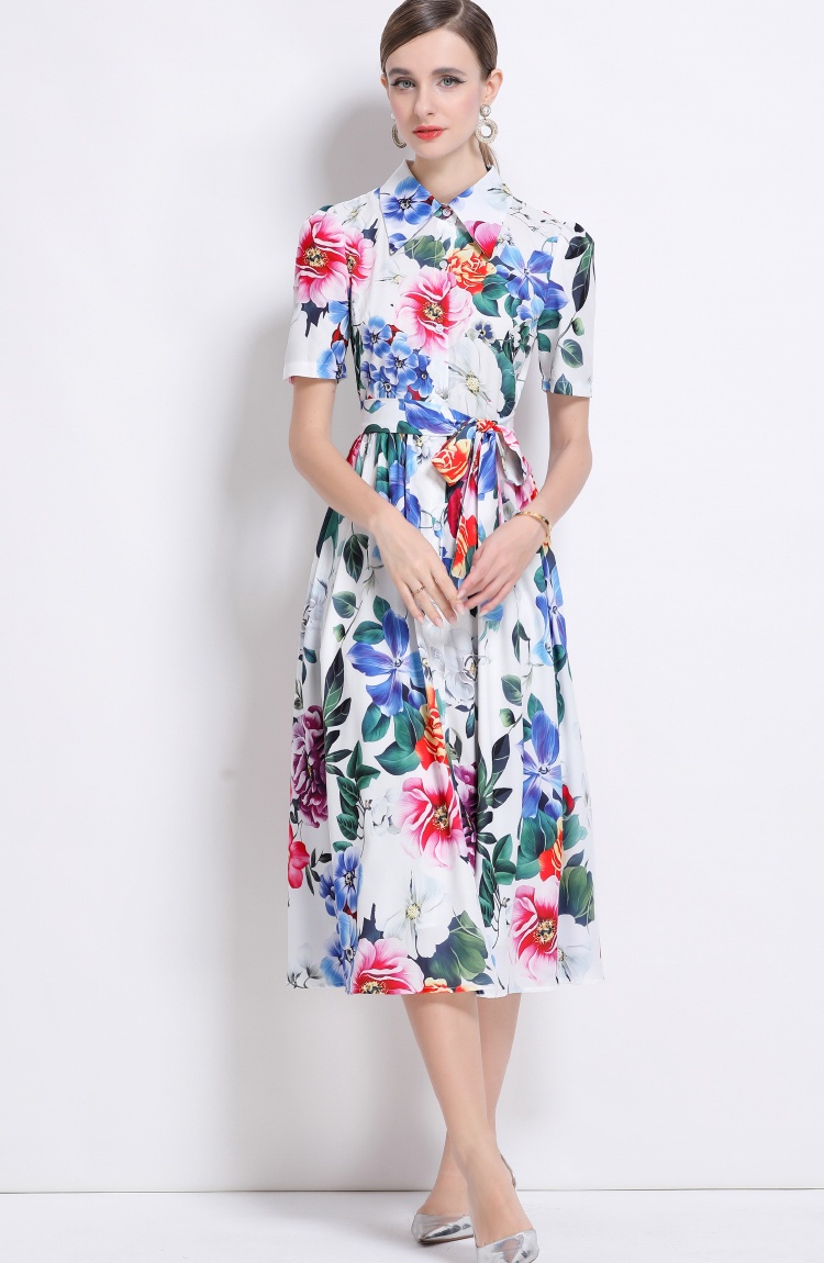 Slim sleeveless big skirt halter gauze long dress