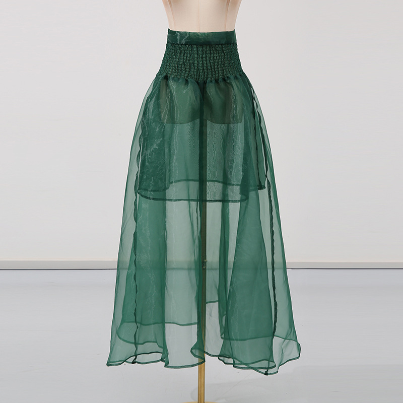 Frenum elegant shirt summer skirt a set for women