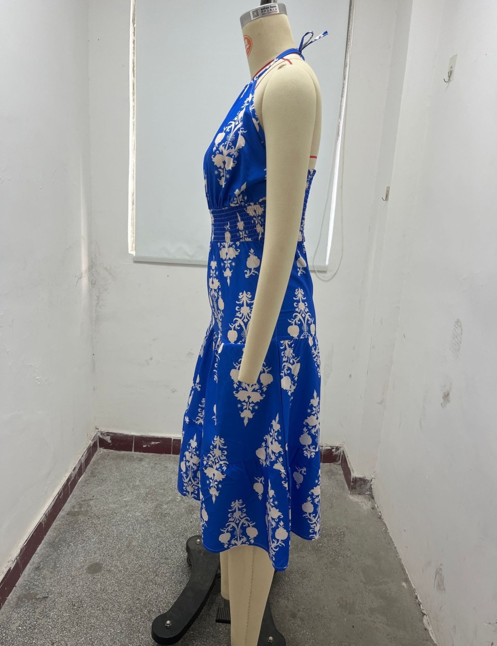 Summer fashion halter sexy strapless dress for women