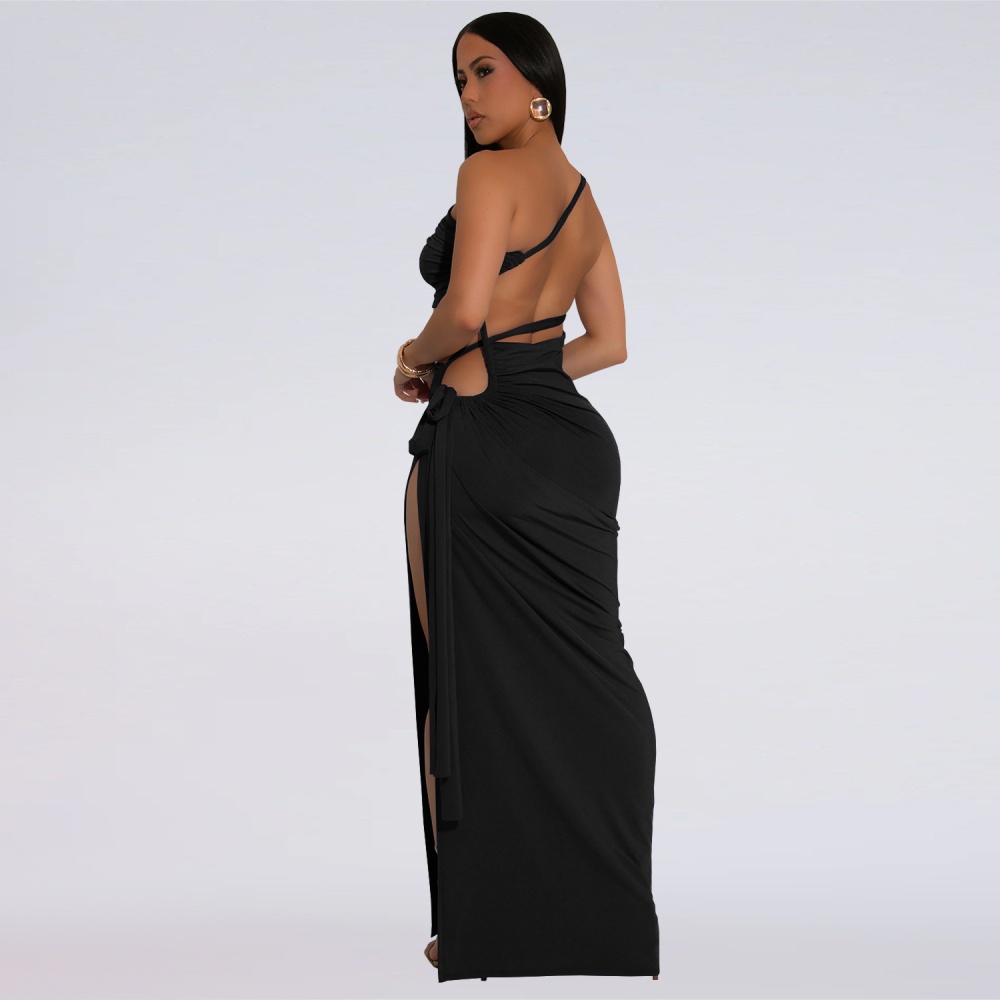 Halter sexy dress European style fashion tops