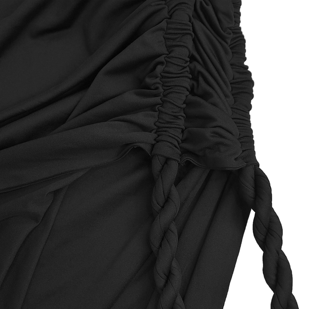 Summer wrapped chest split fashion long dress for women
