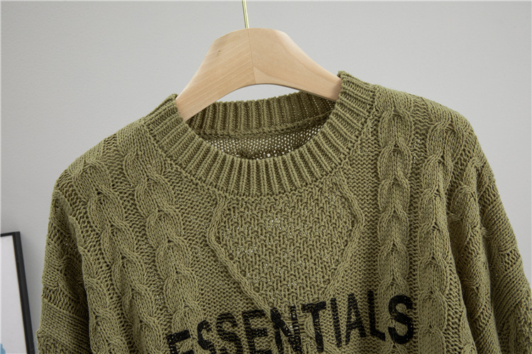 Twist tender sweater short Korean style tops for women