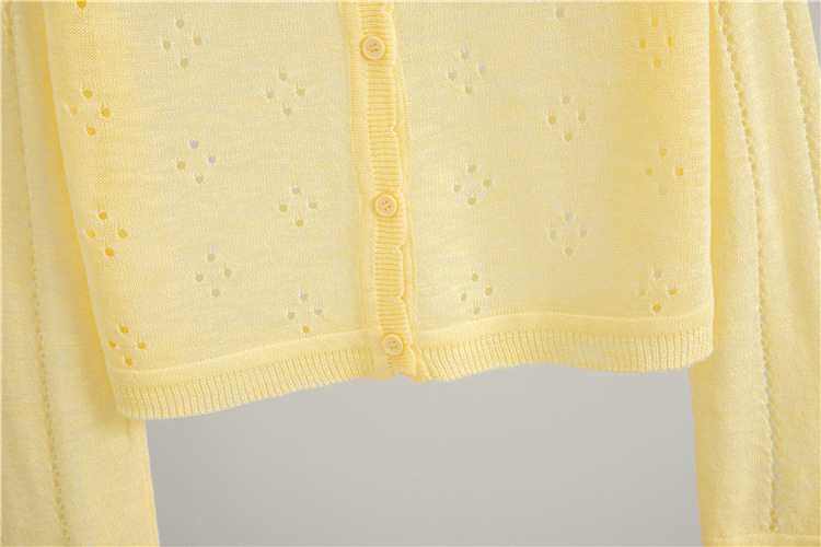 Summer ice silk cardigan air conditioning sun shirt for women
