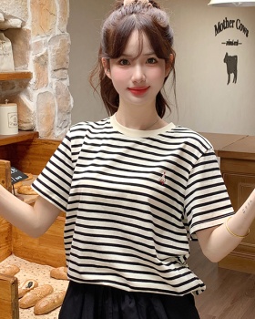 Slim Casual summer tops loose short sleeve T-shirt