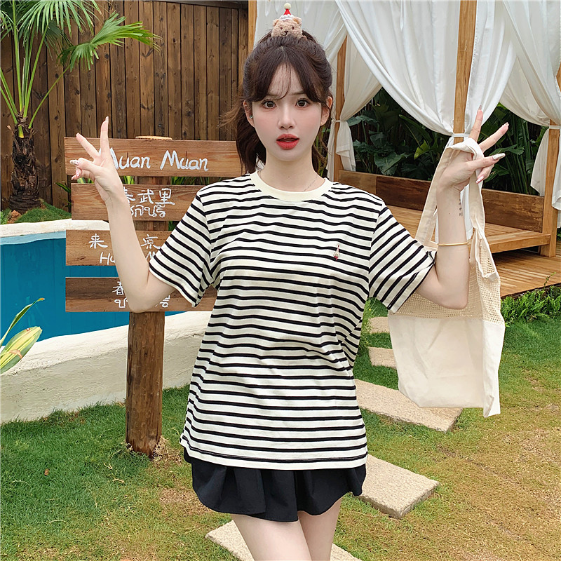 Slim Casual summer tops loose short sleeve T-shirt