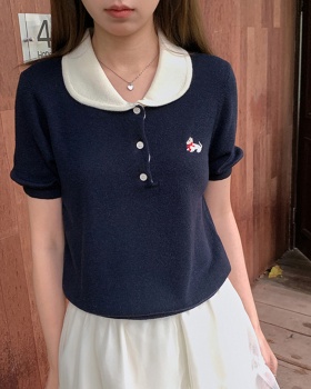 Summer sweater Korean style T-shirt for women