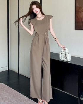 Temperament fashion jumpsuit ladies slim long pants