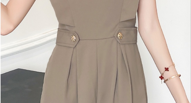 Temperament fashion jumpsuit ladies slim long pants