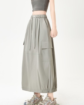 Summer work clothing after the split bud skirt for women