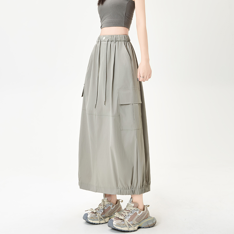 Summer work clothing after the split bud skirt for women