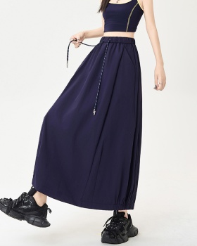 A-line long summer bud skirt sports slim skirt for women