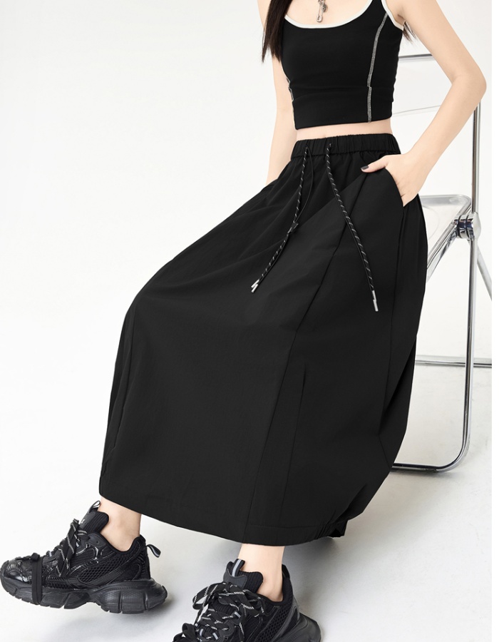 A-line long summer bud skirt sports slim skirt for women