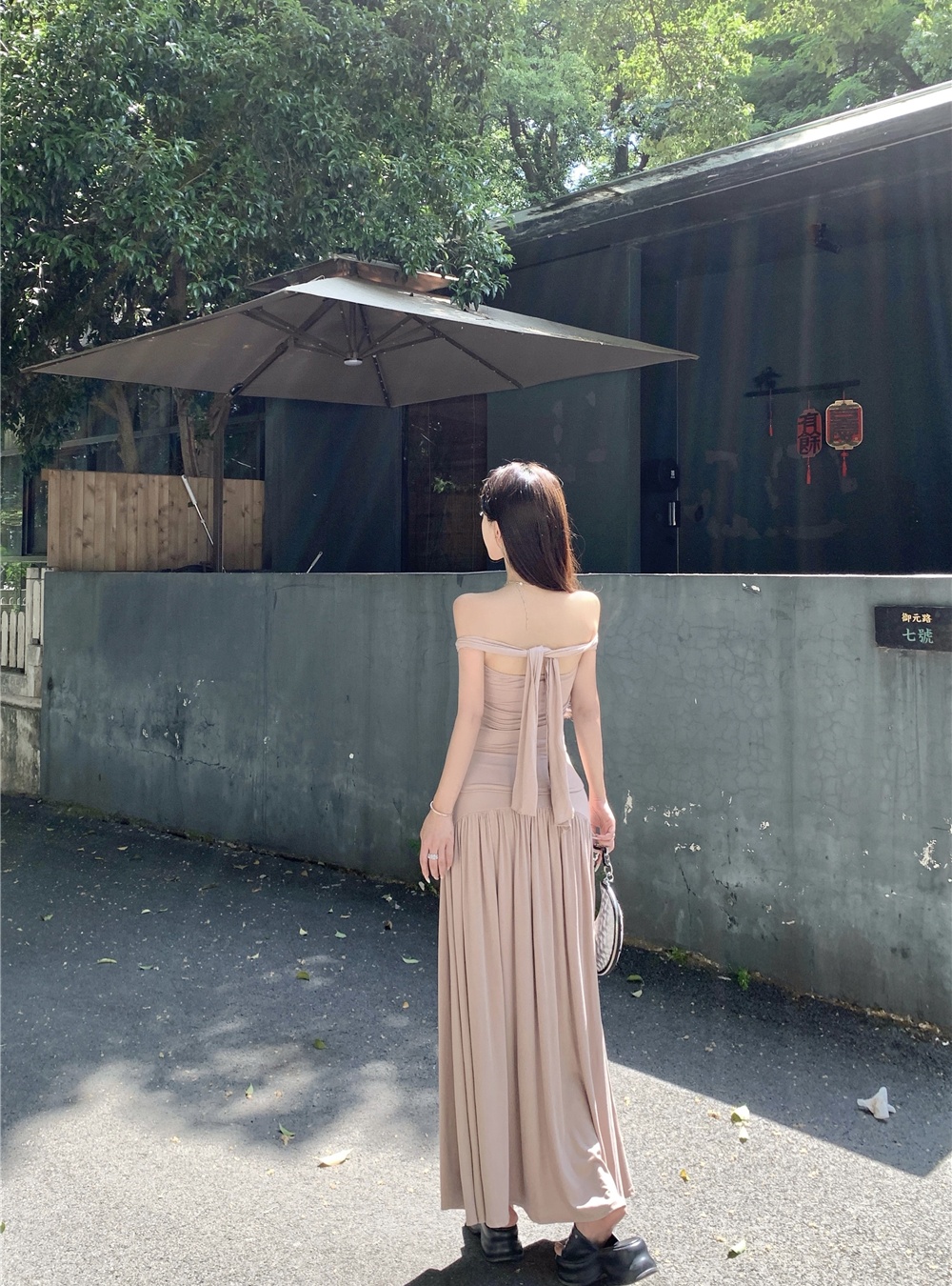 Wrapped chest high waist vest strapless tops 2pcs set
