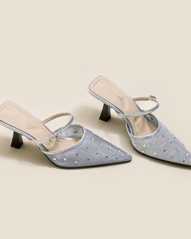 Summer breathable sandals high-heeled Casual shoes