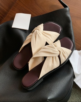 Flat all-match sandals wears outside slippers for women