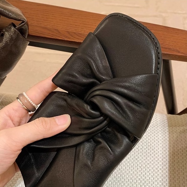 Flat all-match sandals wears outside slippers for women