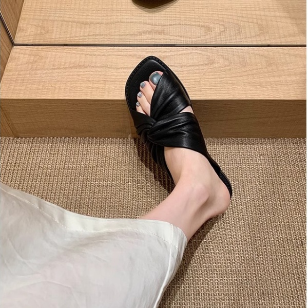 Flat all-match sandals wears outside slippers for women