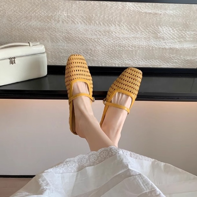 Weave summer shoes Casual fashion sandals for women