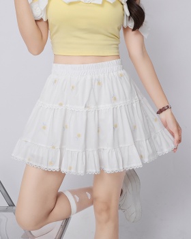 Anti emptied A-line short skirt summer skirt for women