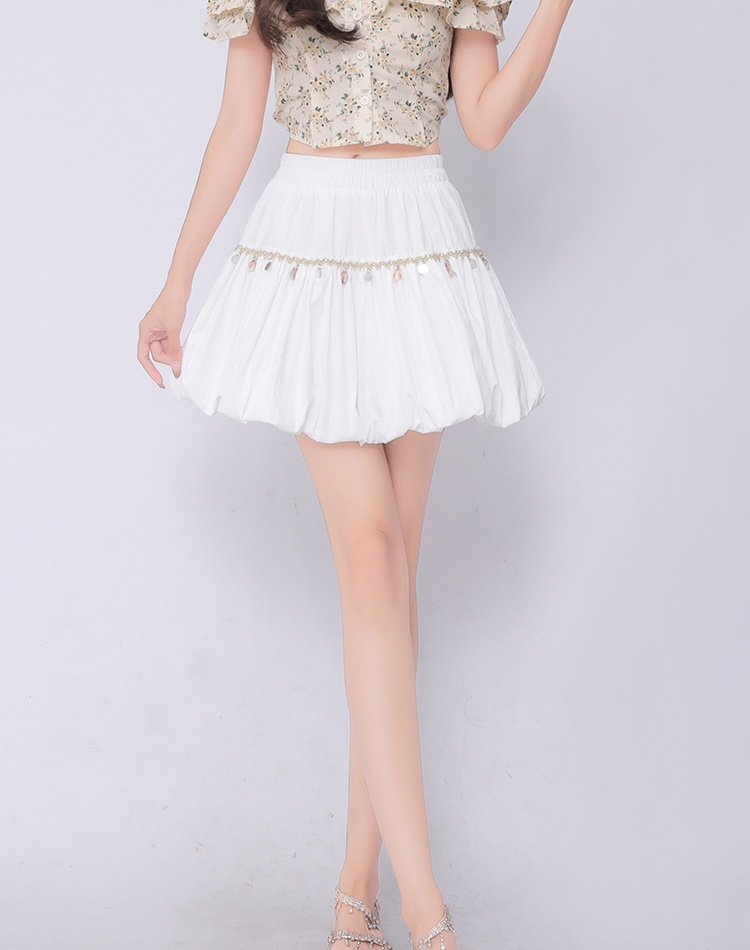 Thick and disorderly skirt short skirt for women