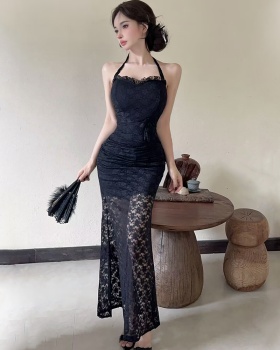 Light luxury temperament dress mermaid long dress for women