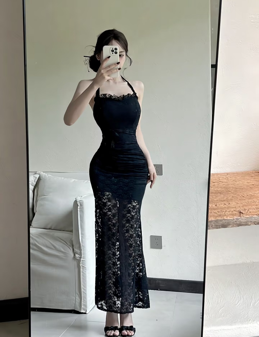 Light luxury temperament dress mermaid long dress for women