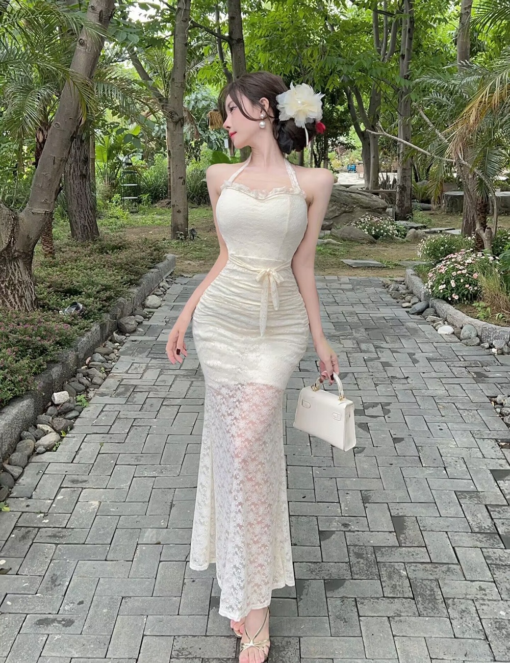 Light luxury temperament dress mermaid long dress for women