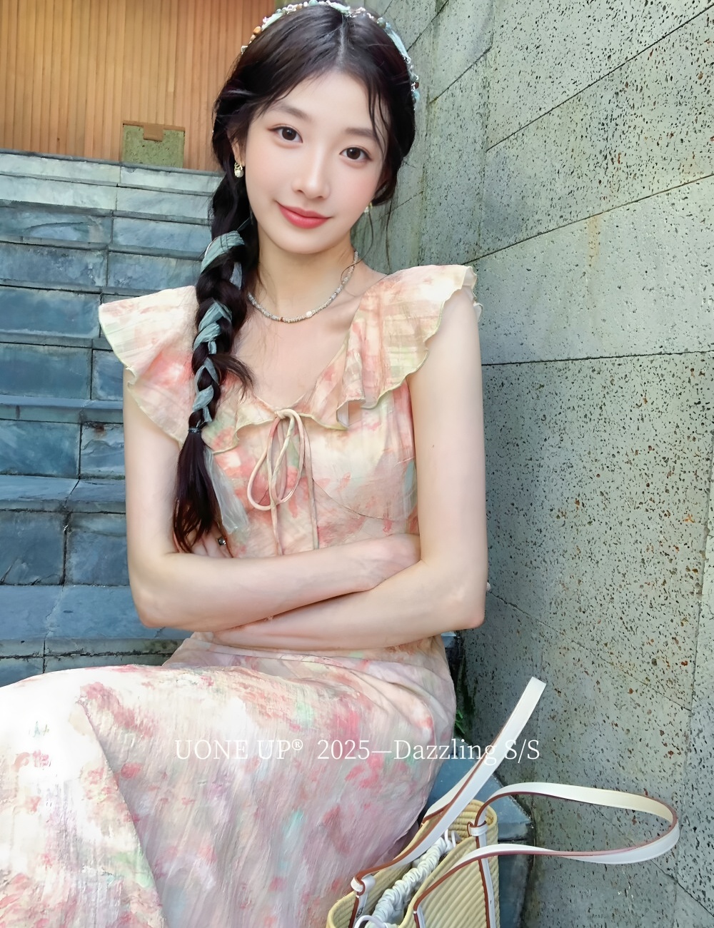 Boats sleeve tender slim romantic frenum pinched waist dress