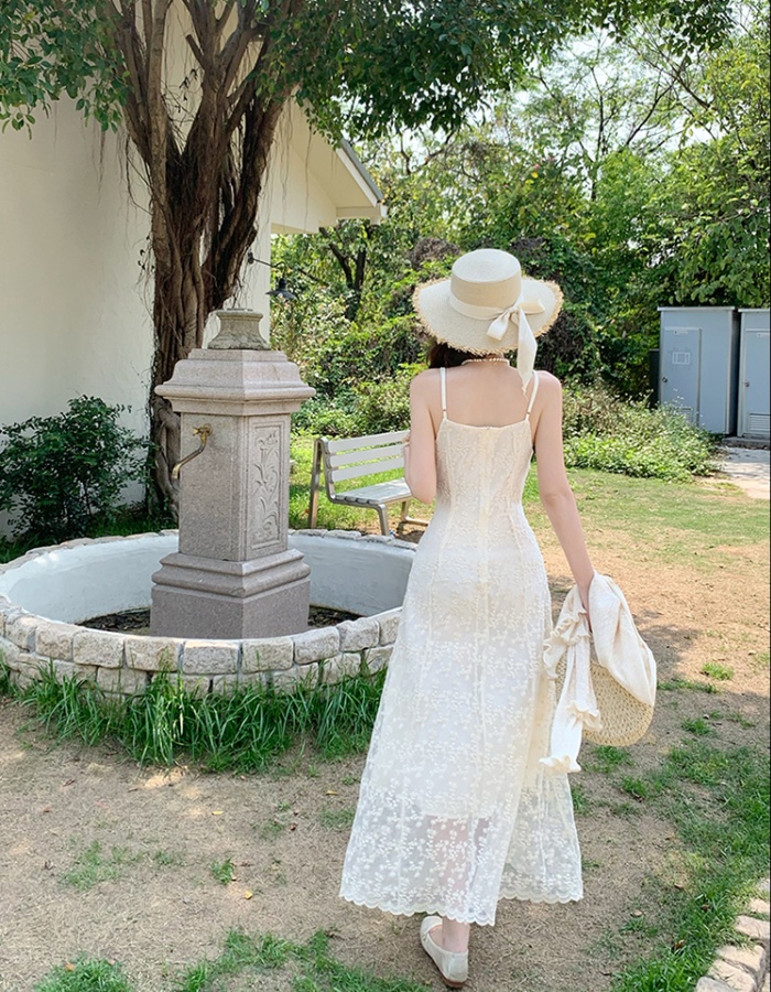 Temperament slim coat large yard enticement dress a set