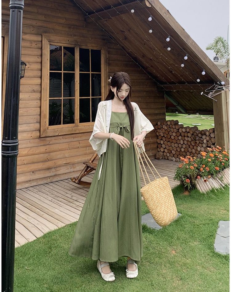 Large yard shawl summer tops 2pcs set for women