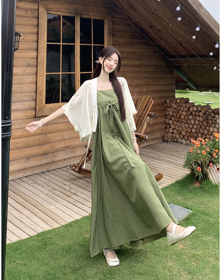 Large yard shawl summer tops 2pcs set for women
