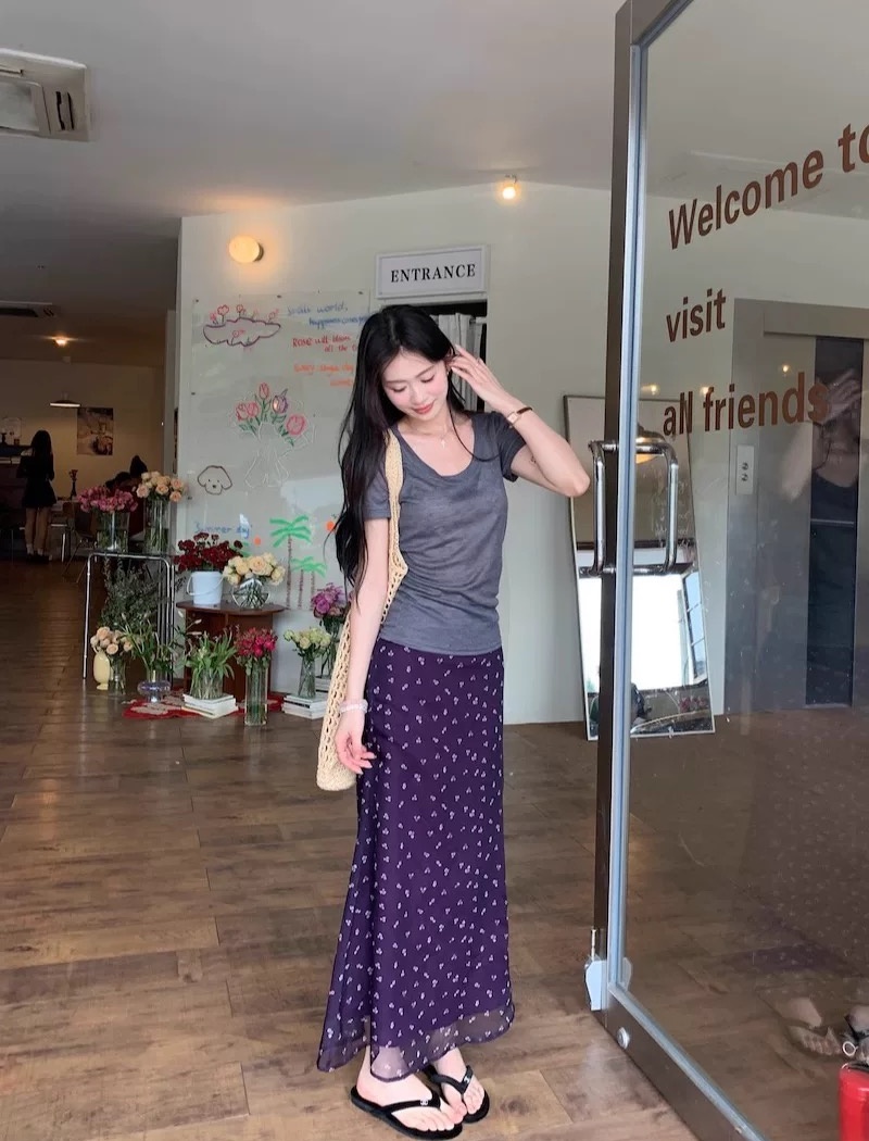 Summer package hip short skirt Casual Korean style skirt