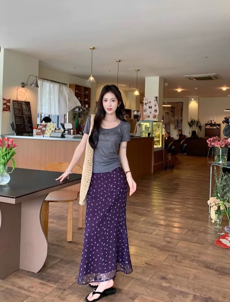 Summer package hip short skirt Casual Korean style skirt